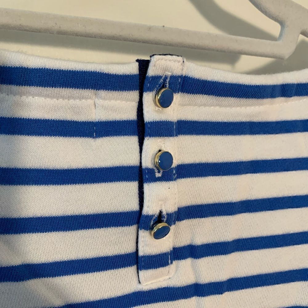 Vineyard vines EUC blue/white striped lightweight sweatshirt Size small - Picture 5 of 5